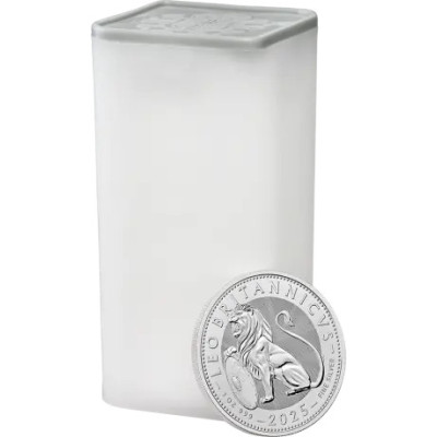 Britischer Löwe (2025) - 1 Oz - Silber Anlagemünze