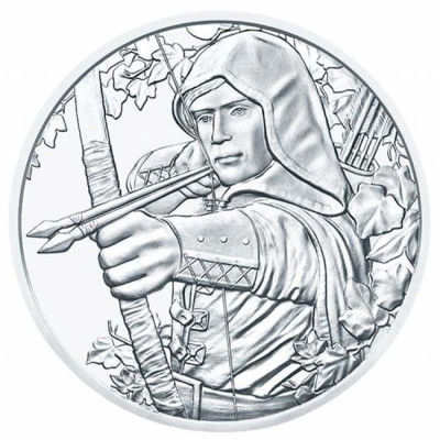 Robin Hood (2019) - Moneta da collezione d'argento da 1 Oz.