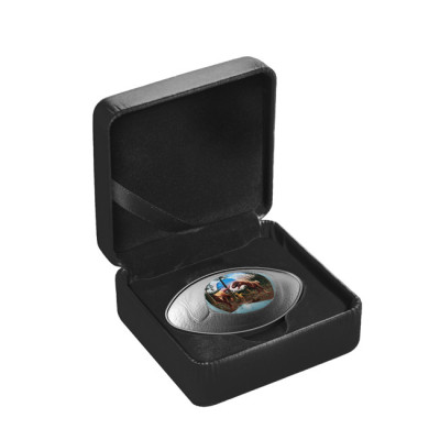 Occhio di Dinosauro (2025) - Moneta da collezione d'argento da 1 Oz.