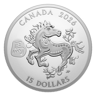 Lunar Horse (2026) - 1 oz - Silber Sammlermünze