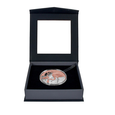 Flamingo (2025) - 1 Oz - Moneda de Plata de Colección