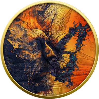 Messico Libertad - Effetto Farfalla (2024) - Moneta da collezione d'argento da 1 Oz.