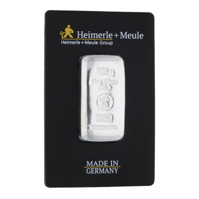 Heimerle + Meule - 100g - Silbermünzbarren