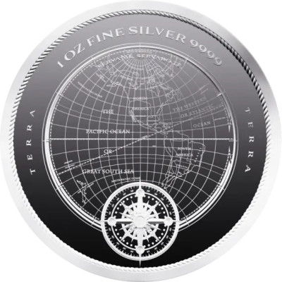Terra (2025) - Pièce de collection en argent de 1 oz
