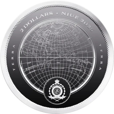 Terra (2025) - Pièce de collection en argent de 1 oz