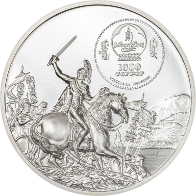 Brutus vs. Caesar (2025) - 2 oz - Silber Proof Sammlermünze (Lieferung 5.10.2025)