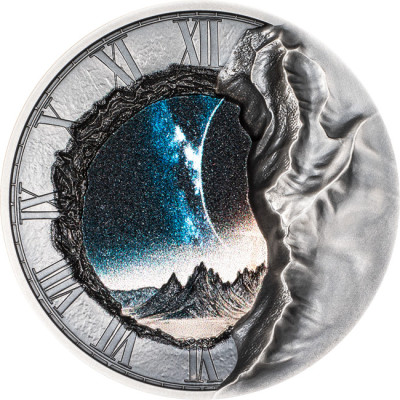 Portal der Zeit (2025) - 1 oz -  Silber Sammlermünze (Lieferung 5.10.2025)