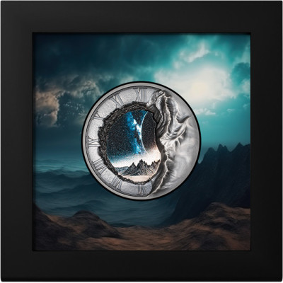 Portal der Zeit (2025) - 1 oz -  Silber Sammlermünze (Lieferung 5.10.2025)