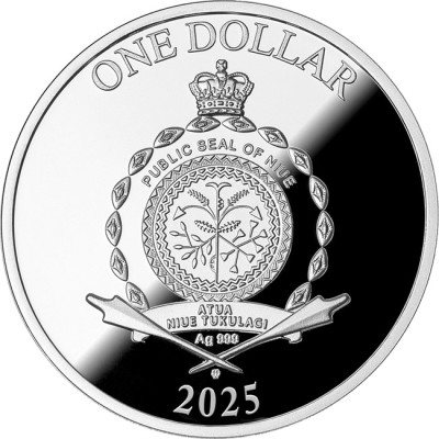 Año de la Serpiente, siete elementos - 17,5g - moneda de colección de plata proof