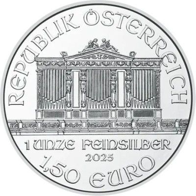 Wiener Philharmoniker (2025) - 1 Oz - moneda de plata de inversión