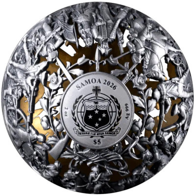 Révolution et Liberté - 2 Oz - Pièce de collection en argent (livraison à partir de 20.11.2025)