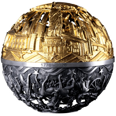 Révolution et Liberté - 2 Oz - Pièce de collection en argent (livraison à partir de 20.11.2025)