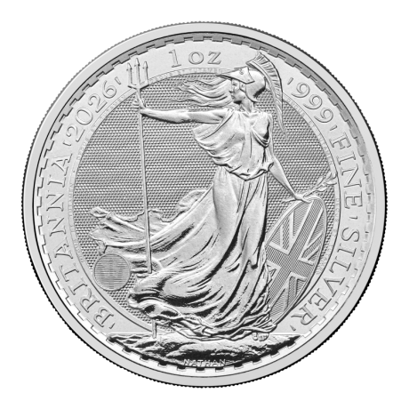 Britannia (2026) - 1 uncja - Srebrna moneta inwestycyjna