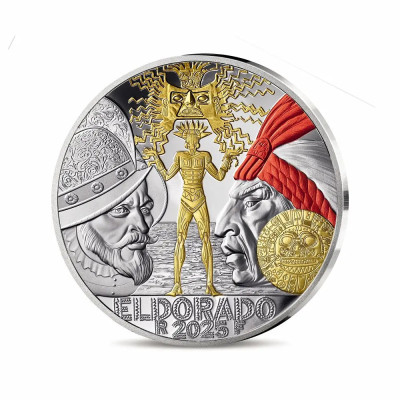 El Dorado - 22,2g - Moneda de Plata de Colección