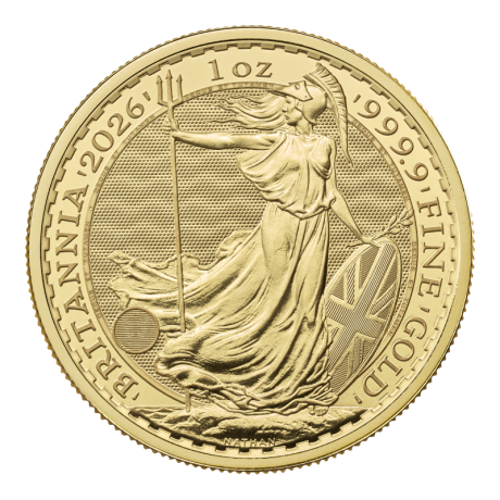 Złota moneta Britannia (2026) - 1 uncja