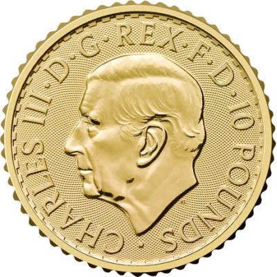 Britannia (2026) - 1/10 Oz - moneda de oro de inversión