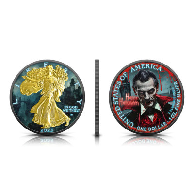 American Eagle (2025) - Príncipe de la Noche - Moneda de Plata de Colección
