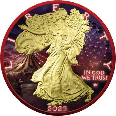 American Eagle (2025) - Creapy Smile - Silber Sammlermünze