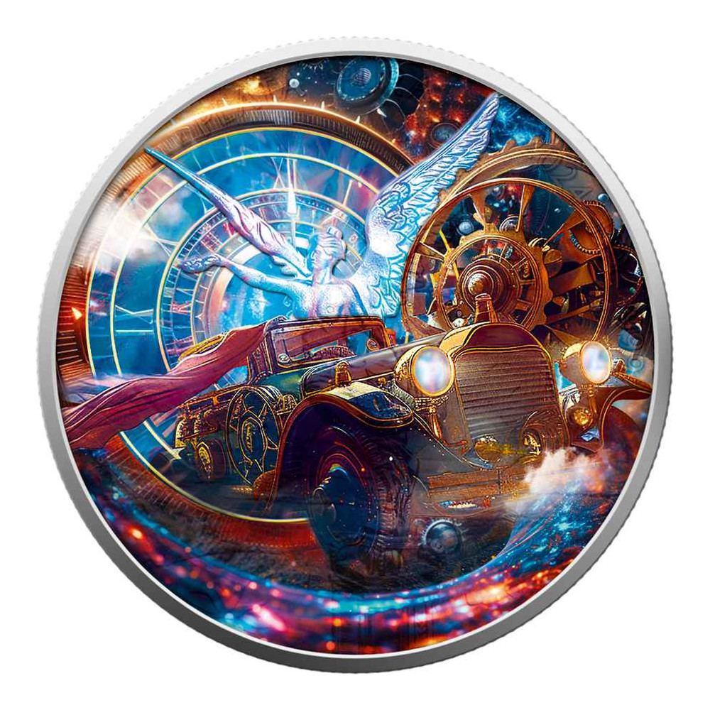 Mexique Libertad (2024) - Voyage dans le temps - Pièce de collection en argent