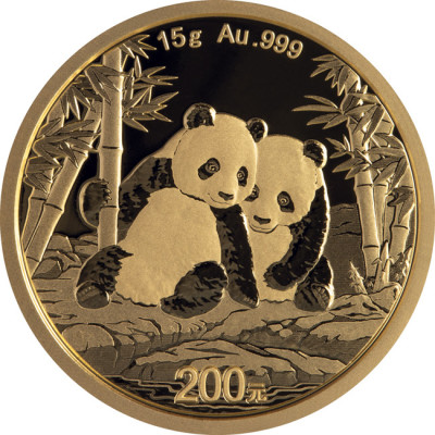 Panda (2026) - 15g - pièce d'investissement en or
