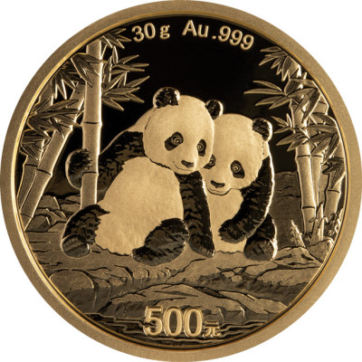 Panda (2026) - 30g - moneda de oro de inversión