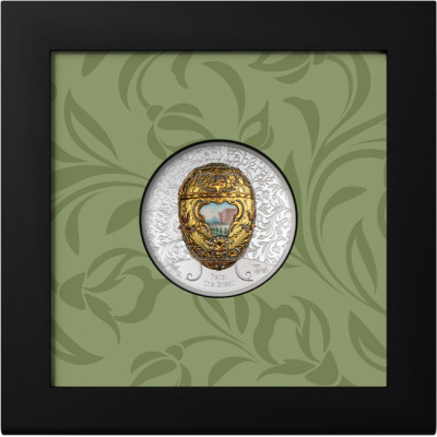 Œuf de Fabergé - Pierre le Grand - 2 Oz - pièce de collection en argent