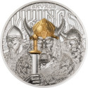 Wild Vikings - 3 Oz - Moneda de Plata de Colección