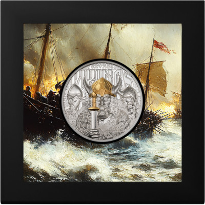 Wild Vikings - 3 Oz - Pièce de collection en argent