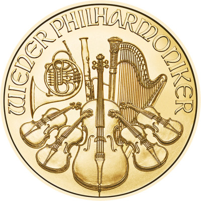 Wiedeński Filharmonik (2026) - 1/4 Oz - złota moneta inwestycyjna