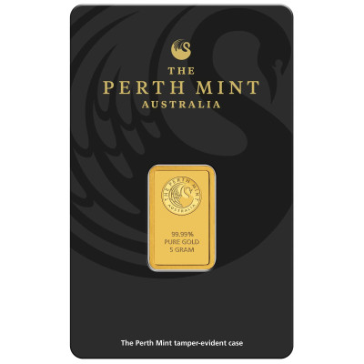 Perth Mint -  Kangur 5g sztabka złota inwestycyjna
