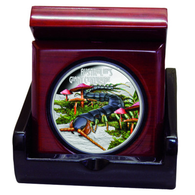 Giant Centipede (2026) - 1 Oz - Silver Proof Collector Coin