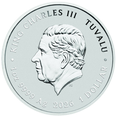 Dune (2026) - Moneta da collezione d'argento da 1 Oz.