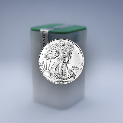 Tubo American Eagle da 1 Oz, diametro 40,6 mm - vuoto
