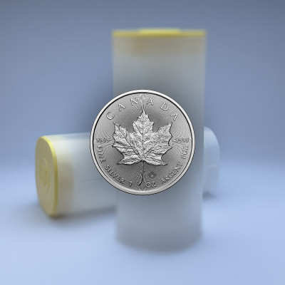 Tubo Maple Leaf 1 Oz, diámetro 38 mm - vacío
