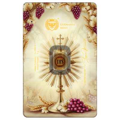 Zecca di Germania - 1g "Prima Comunione" II. - lingotto d'oro da investimento