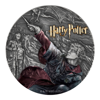 Harry Potter and the Goblet of Fire - 2 Oz - Silver Collector Coin