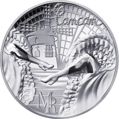Moulin Rouge (2026) - 1 Oz - Moneda de Plata de Colección