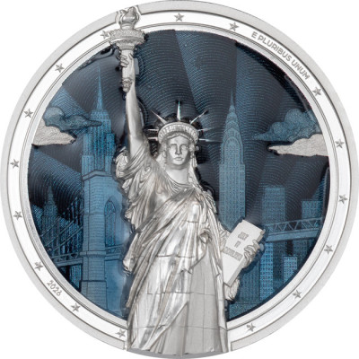 Statua della Libertà (2026) - Moneta da collezione d'argento da 2 Oz.