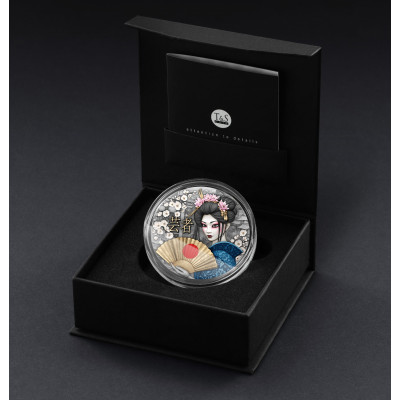 Geisha - 2 Oz - Pièce de collection en argent