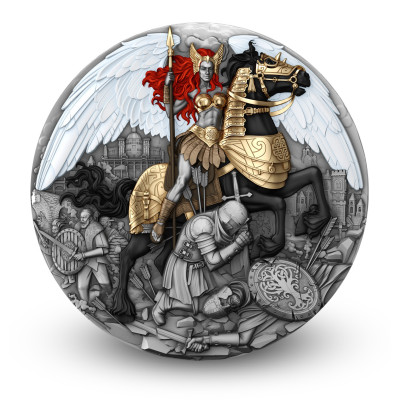 Valchiria - Moneta da collezione d'argento da 2 Oz.