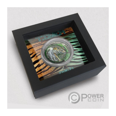 Tiger Other Life - 3 Oz - Pièce de collection en argent