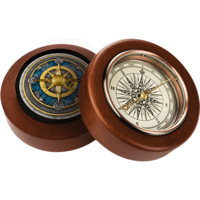 Compass Rose (2026) – 2 Oz – Silberne Sammlermünze