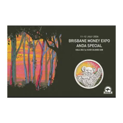 Koala Brisbane Expo (2026) – 1 uncja – srebrna moneta kolekcjonerska