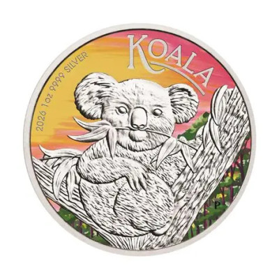 Koala Brisbane Expo (2026) – 1 uncja – srebrna moneta kolekcjonerska