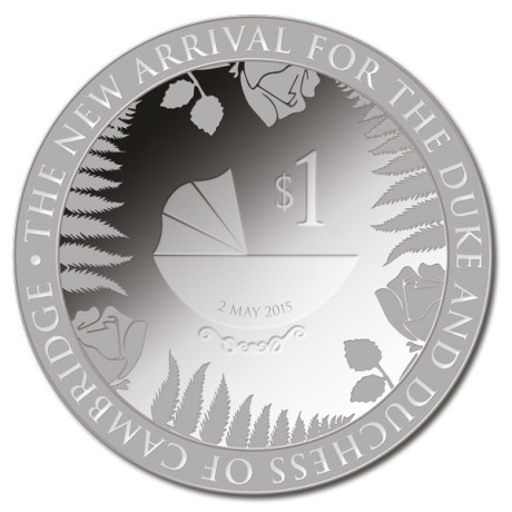 Royal Baby 2015  - 1 Oz - Silver Proof Collector's Coin