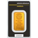 Argor-Heraeus investiční zlatý slitek 20 Gramů