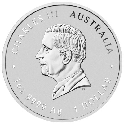 Lunar Goat (2027) - 1 onza - moneda de inversión de plata