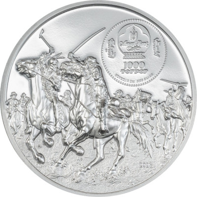 Custer contra Toro Sentado (2026) - 2 onzas - moneda de colección de plata en calidad «proof»