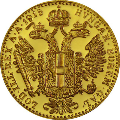 1 Dukat National Park, Austria-Hungary (1915) - Investment Gold Coin