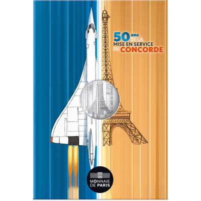 I 50 anni del Concorde (2026) - moneta da collezione in argento